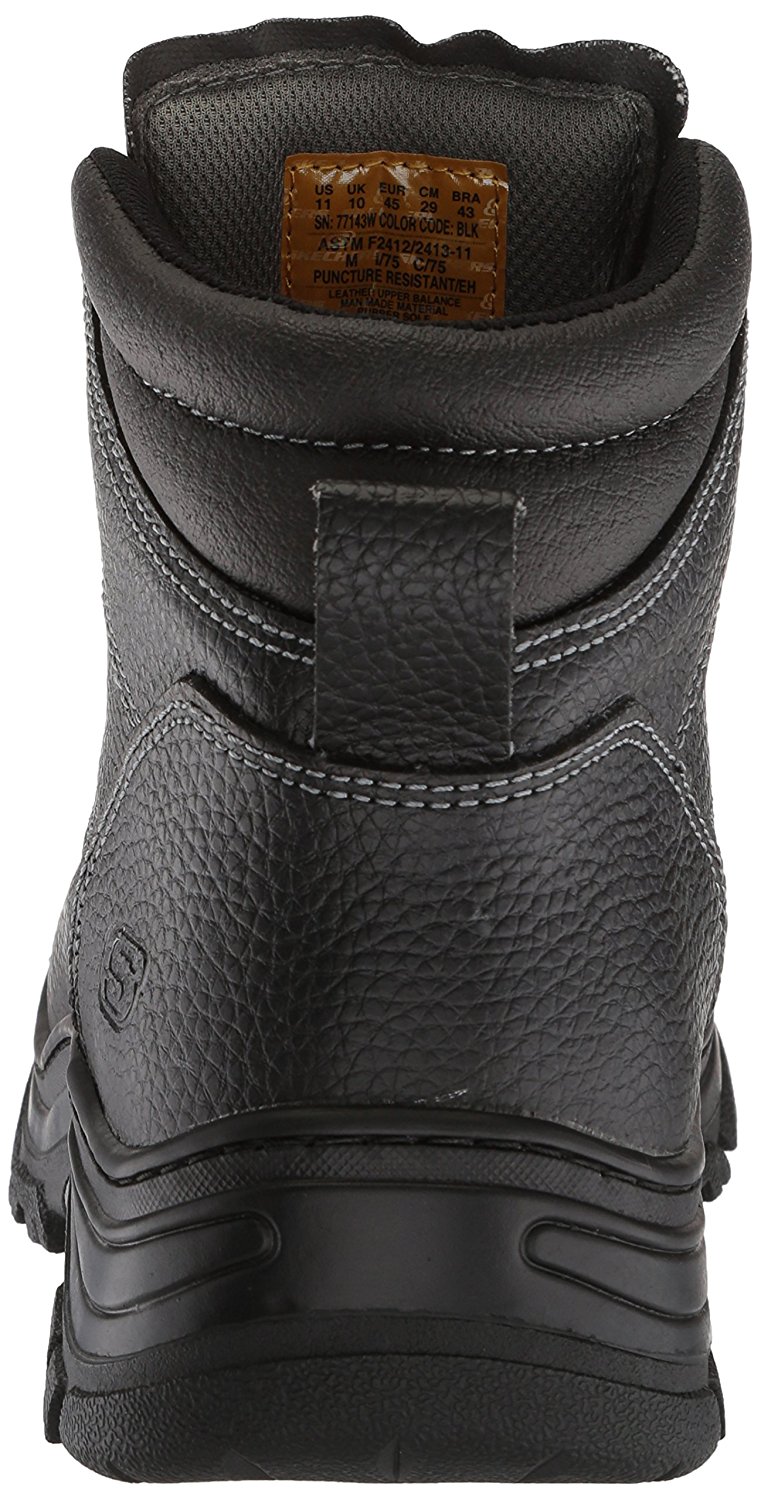 Skechers Men's Burgin-Tarlac Industrial Boot, Black, Size 9.5 gBVl | eBay