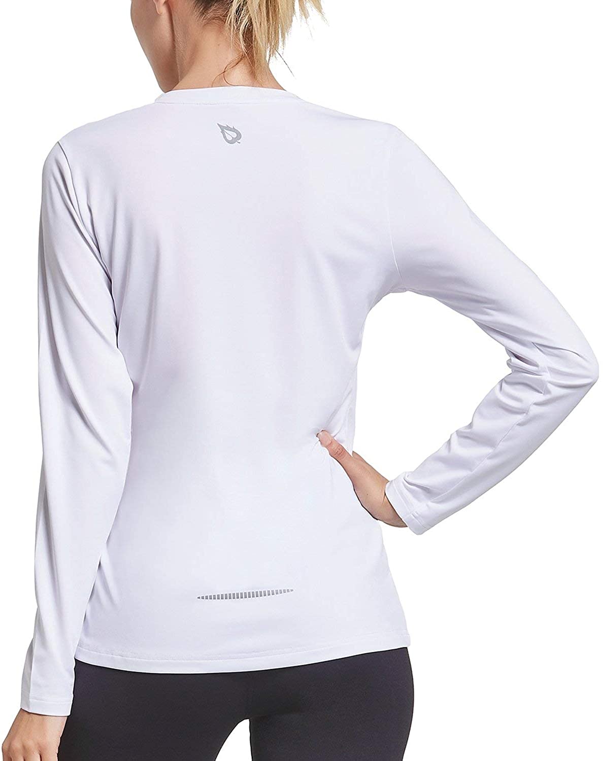 BALEAF Women�s Long Sleeve Workout Shirts Moisture Wicking