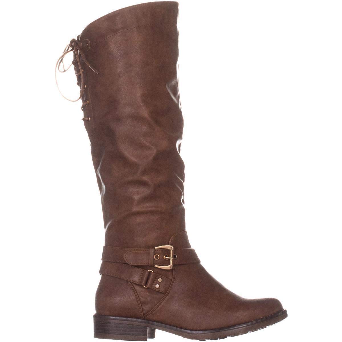 Xoxo Womens Montclair Closed Toe Knee High Fashion Boots, Tan, Size 8.5 ...