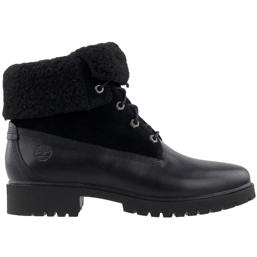 Timberland Women's Jayne Teddy Boot, Black, Size 7.5 | eBay