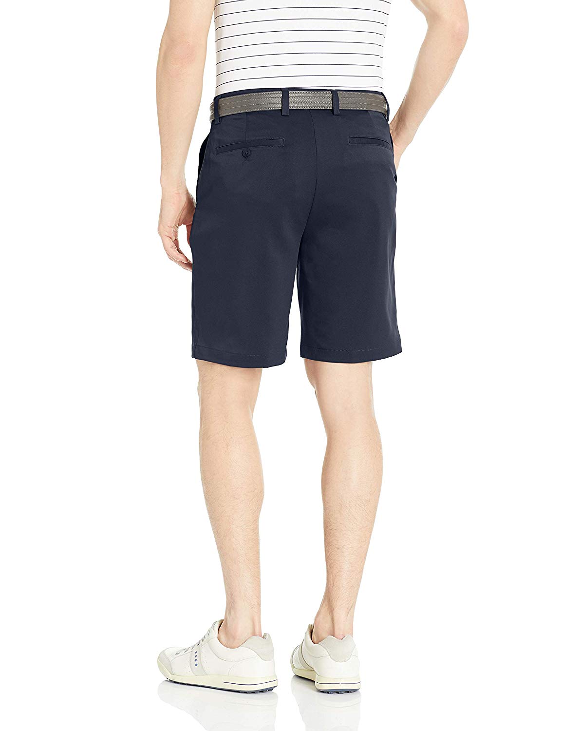 Essentials Men's Standard Classic-Fit Stretch Golf Short,, Navy, Size ...