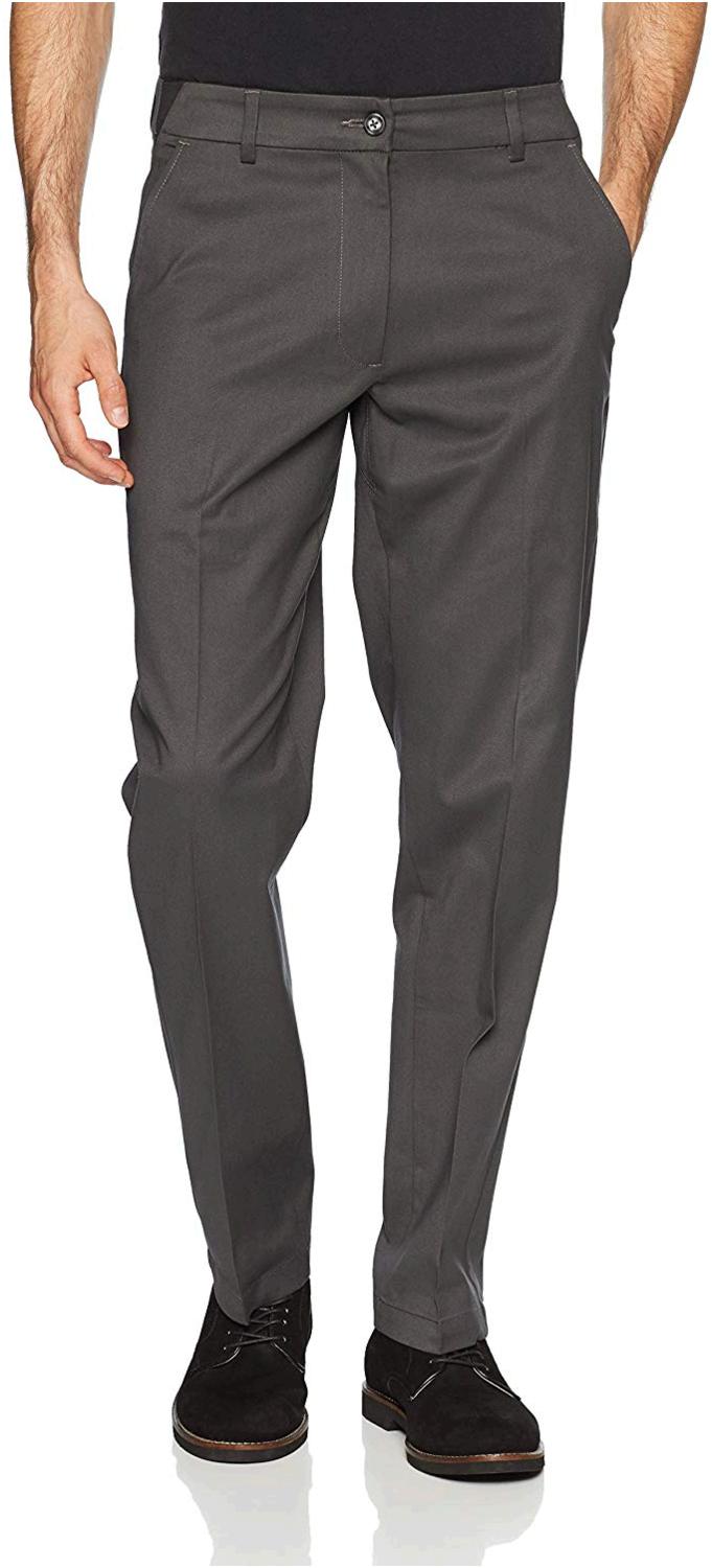 LEE Men's Performance Series Tri-Flex No Iron Relaxed, Dark Gray, Size 38W x 32L | eBay