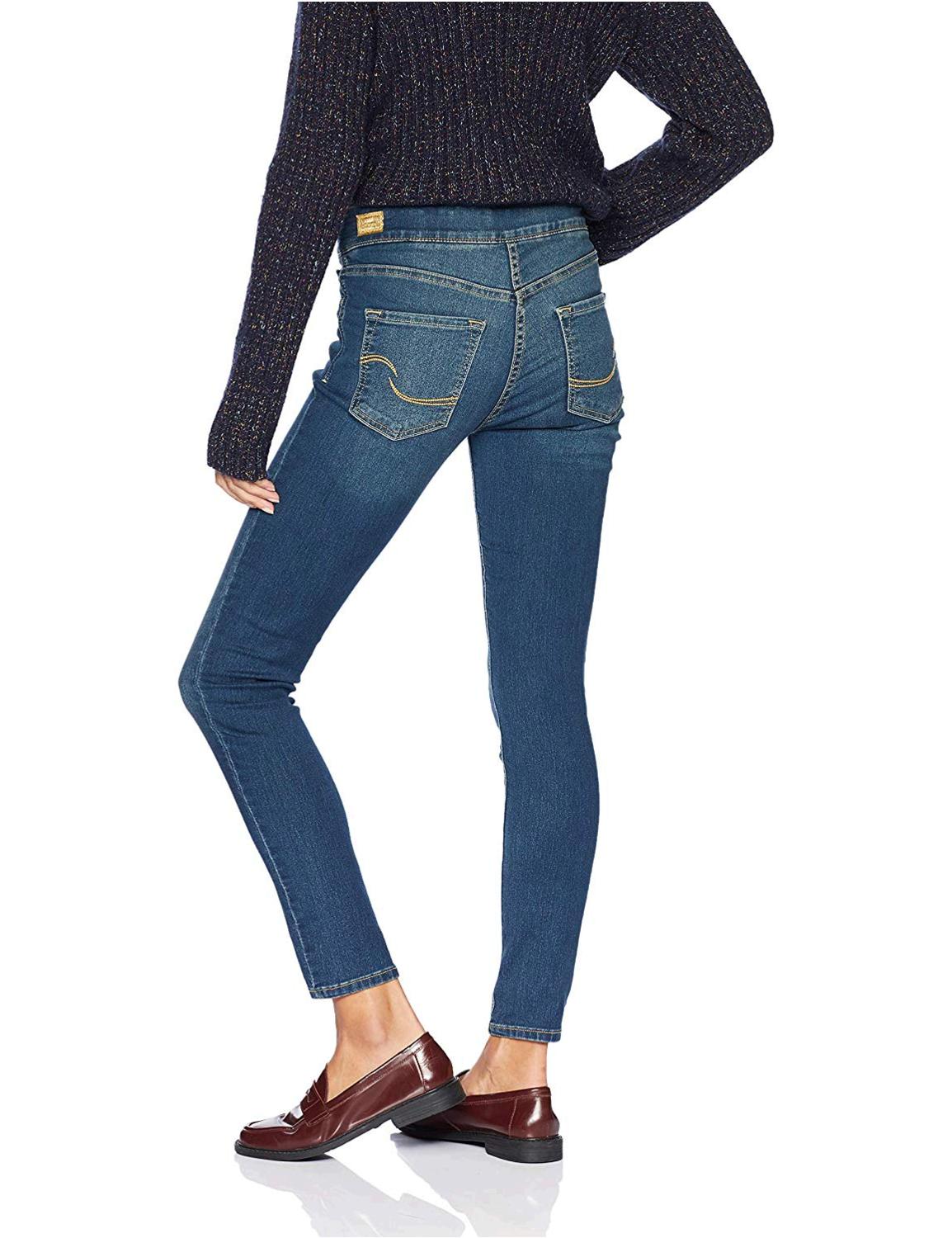 signature by levi strauss co totally shaping pull on skinny jeans