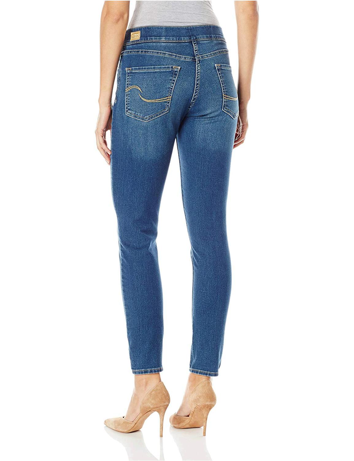 signature by levi strauss co totally shaping pull on skinny jeans