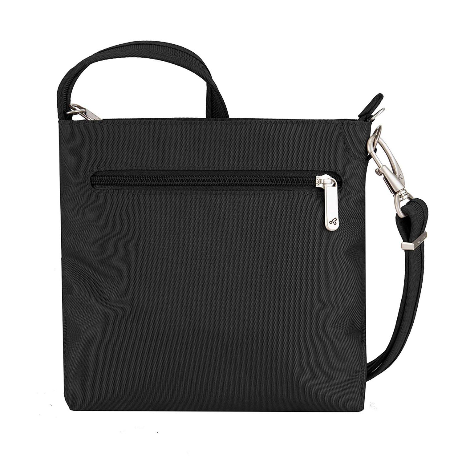 Travelon Anti-Theft Classic Mini Shoulder Bag, Black, One, Black, Size ...