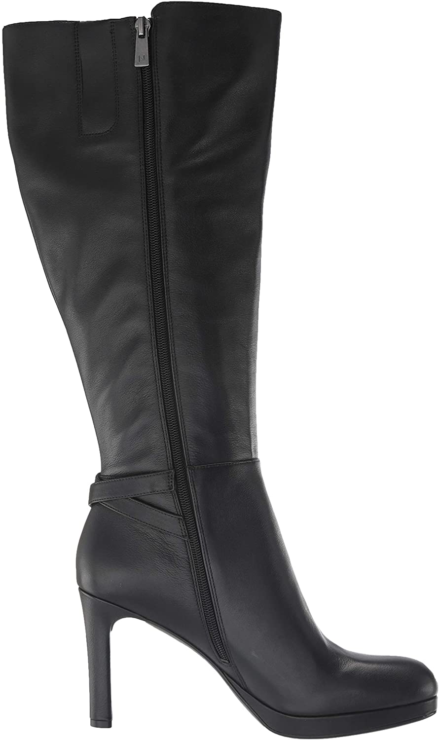 naturalizer women's gael mid shaft boots knee high