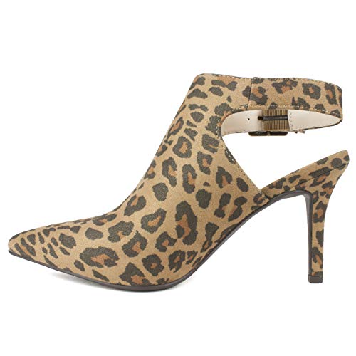 seven dials marisah chelsea leopard bootie