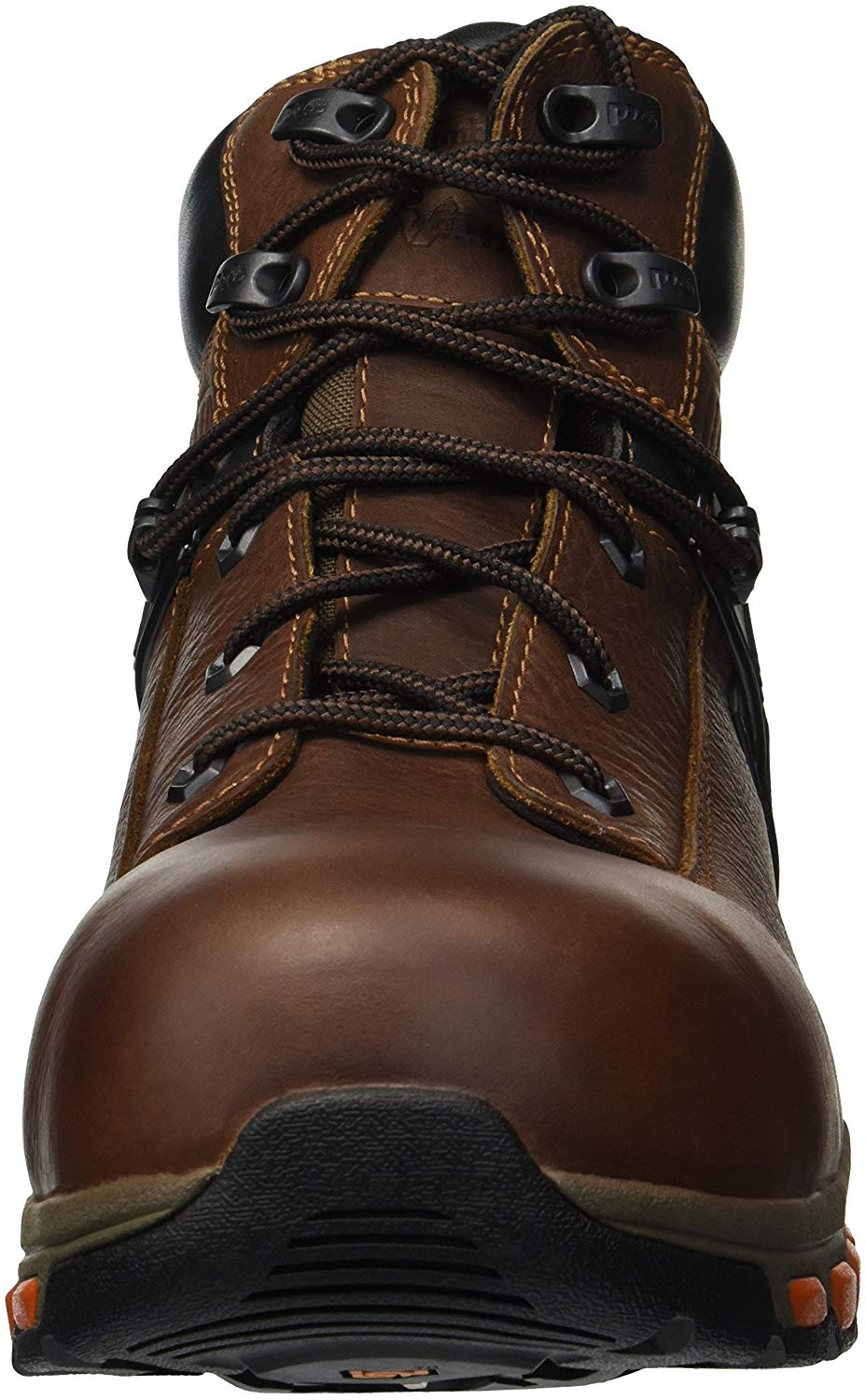 Timberland Mens TB0A1Q54214 Fabric Almond Toe Ankle Safety, Brown, Size