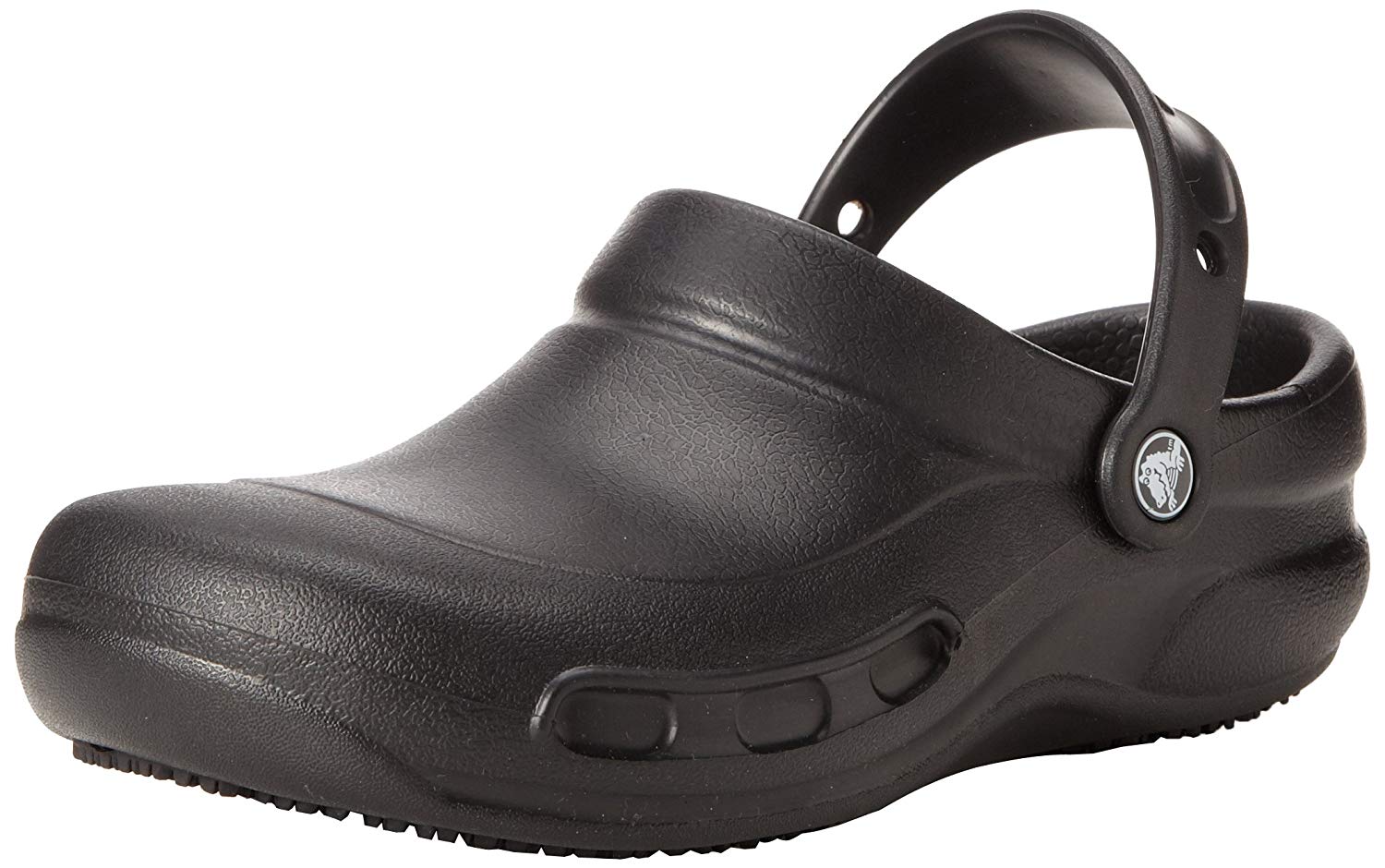 Crocs Womens Bistro Clog Closed Toe Ankle Strap Clogs, Black, Size 14.0