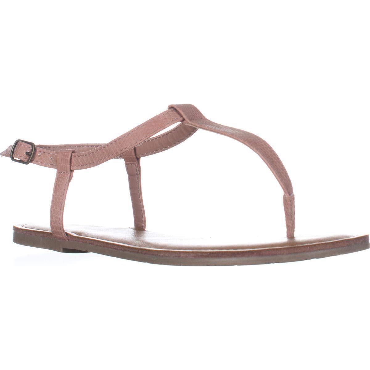 American Rag Womens Krista Open Toe Casual TStrap Sandals, Blush, Size