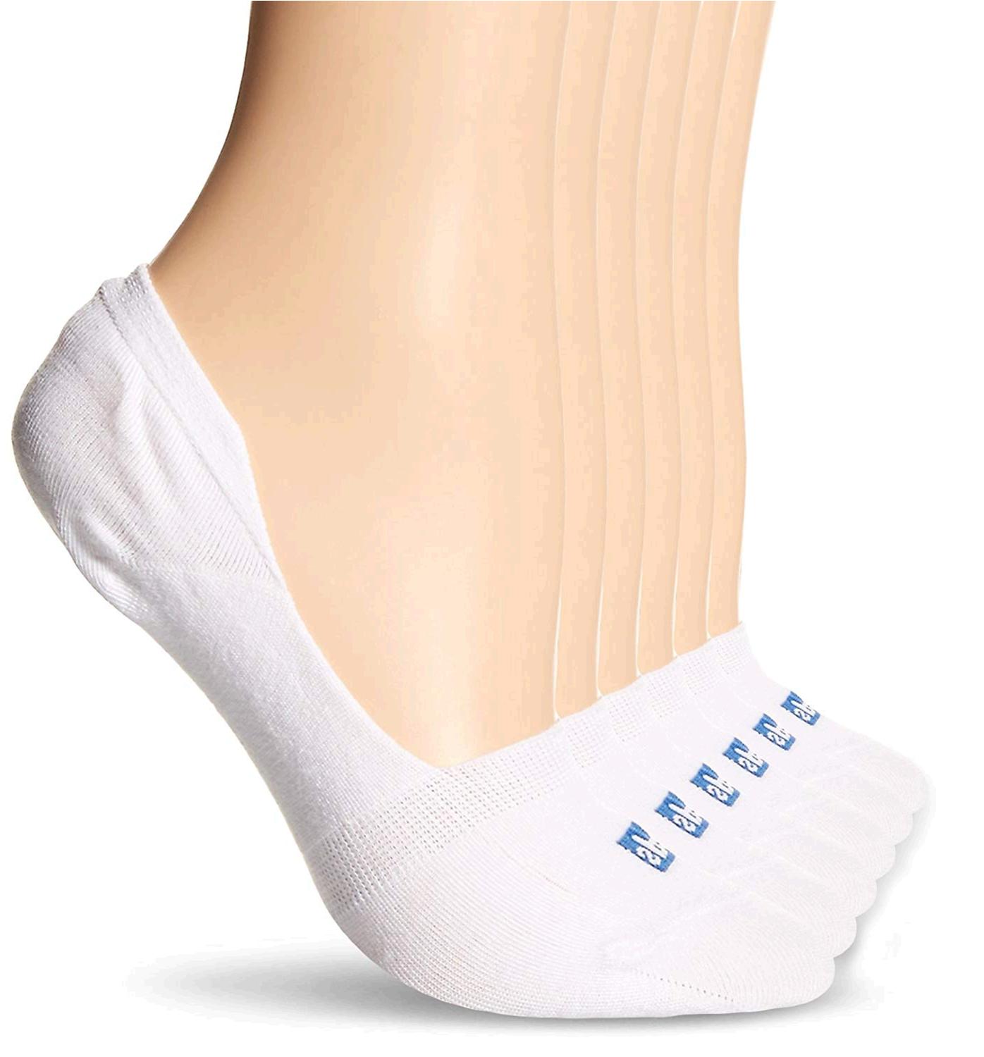 Liner Sock 6-Pack, white, Shoe Size 