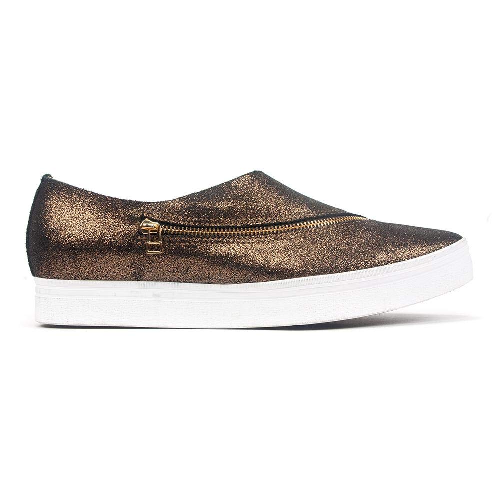 All Black Women's Shoes 188022 Low Top Slip On Fashion Sneakers, Black