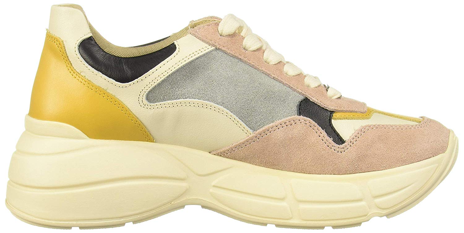 steve madden match chunky trainers in pink