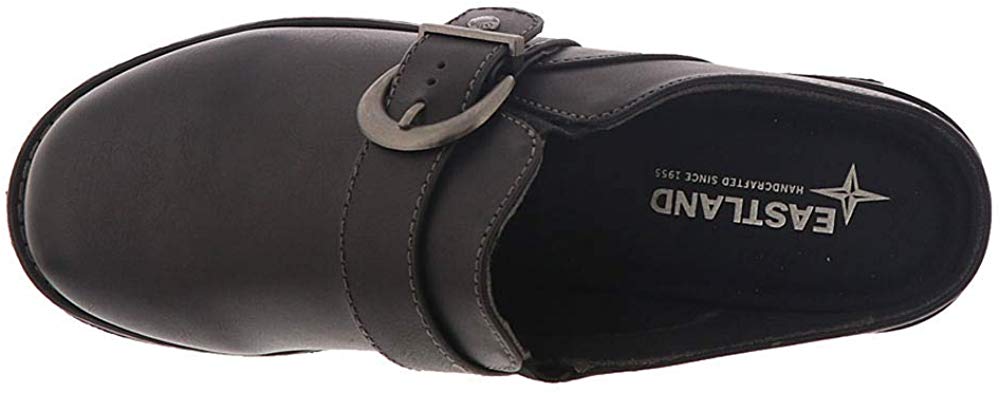 eastland leather mules