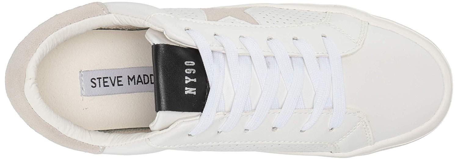 Steve Madden Women's Starling Sneaker, White Multi, Size 9.0 b1tt | eBay
