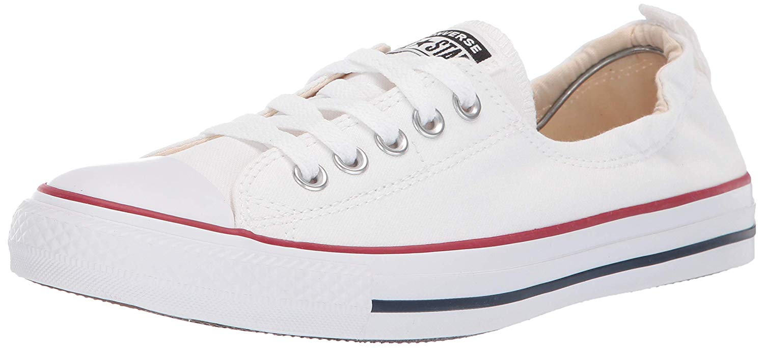 Converse Womens CT SHORELINE SLIP Canvas Low Top Lace Up, White, Size 6.0 FJIG | eBay