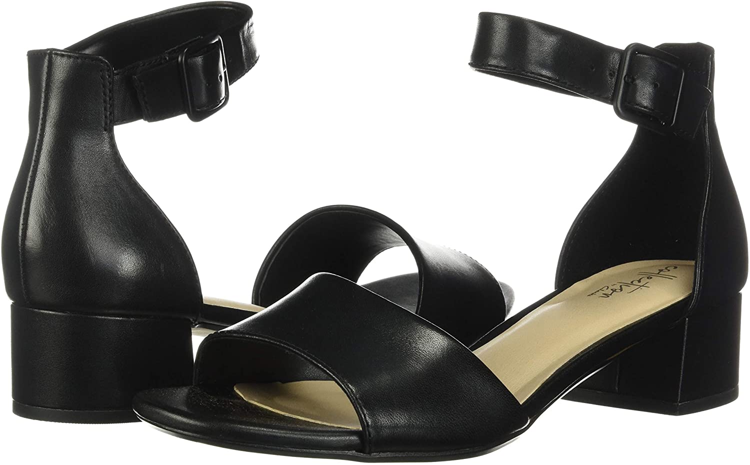elisa dedra leather heeled sandals