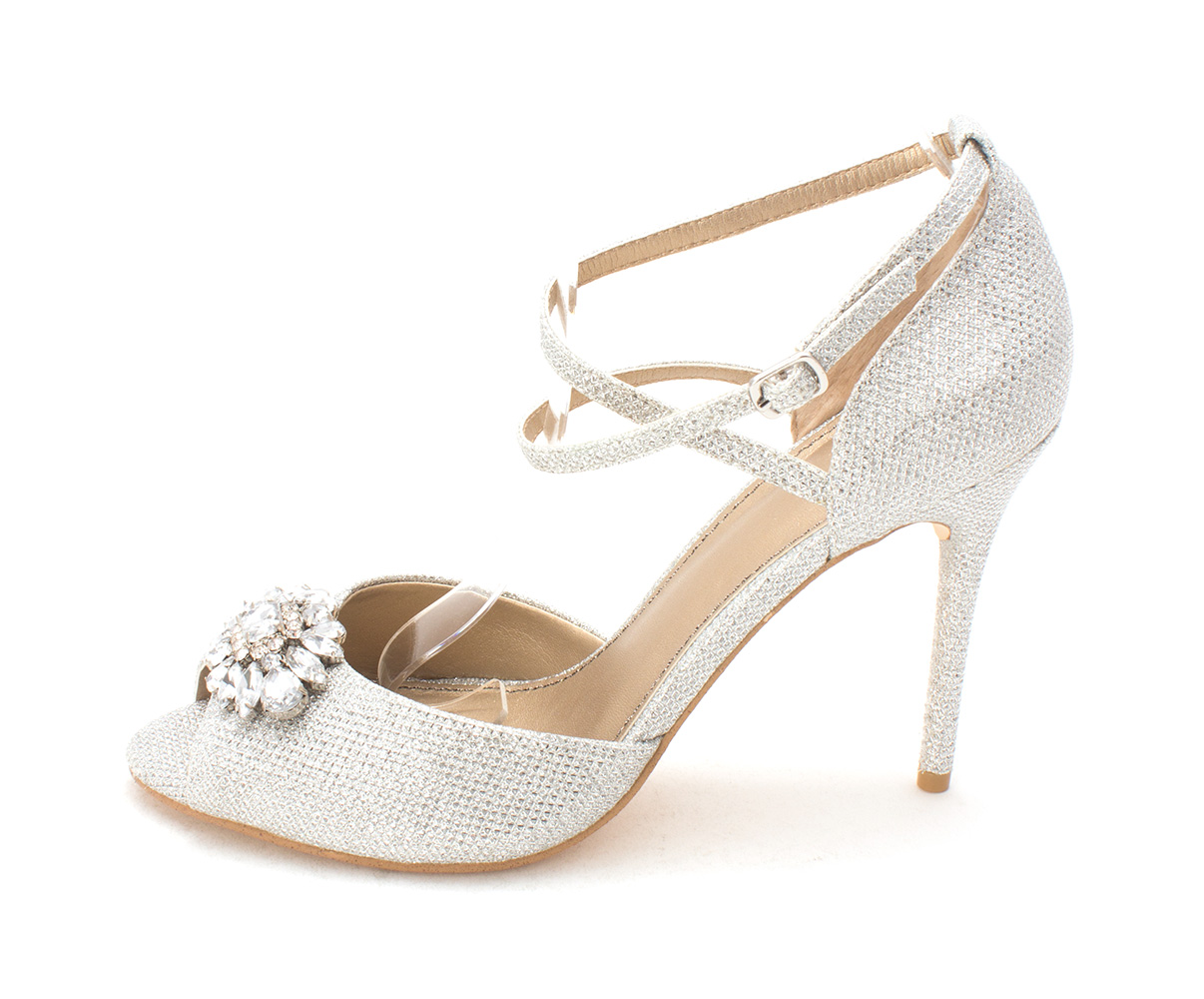 Belle Womens okra Open Toe Ankle Strap Classic Pumps silfab Size 8.0 Belle Womens okra Open Toe Ankle Strap Classic Pumps silfab Size 8.0