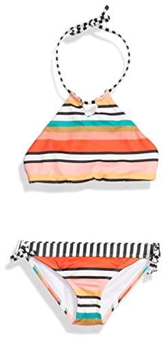 JerrisApparel Girl Moana Swimwear Two-Piece Swimsuit Tankini Bathing Suit