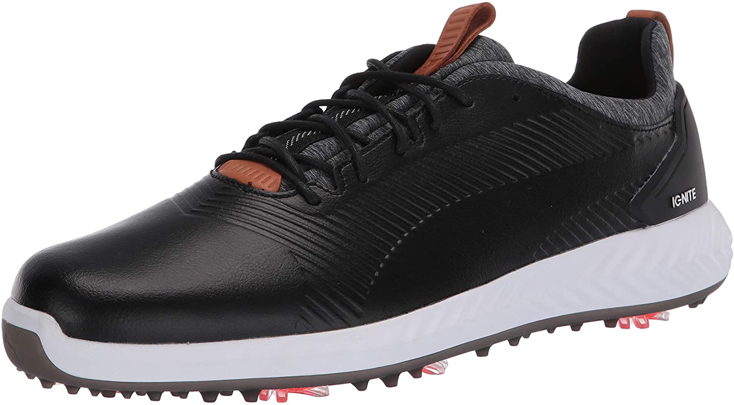 puma ignite pwr adapt leather 2.0 golf shoes