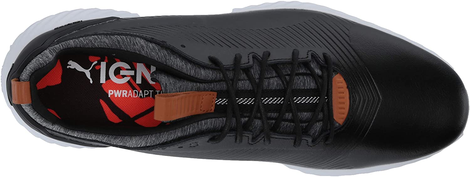 puma ignite pwr adapt leather 2.0 golf shoes