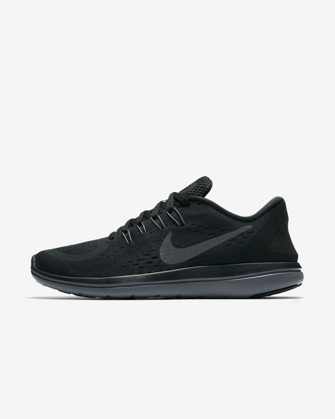 Nike Mens flex 2017 rn Fabric Low Black/metallic hematite/anthracite Size 9.0 Nike Mens flex 2017 rn Fabric Low Black/metallic hematite/anthracite Size 9.0