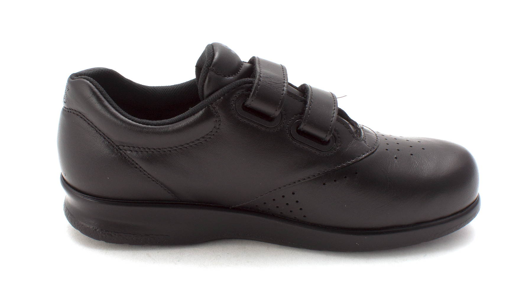 SAS Womens Me Too Leather Low Top Walking Shoes, Black, Size 7.5 awvk ...