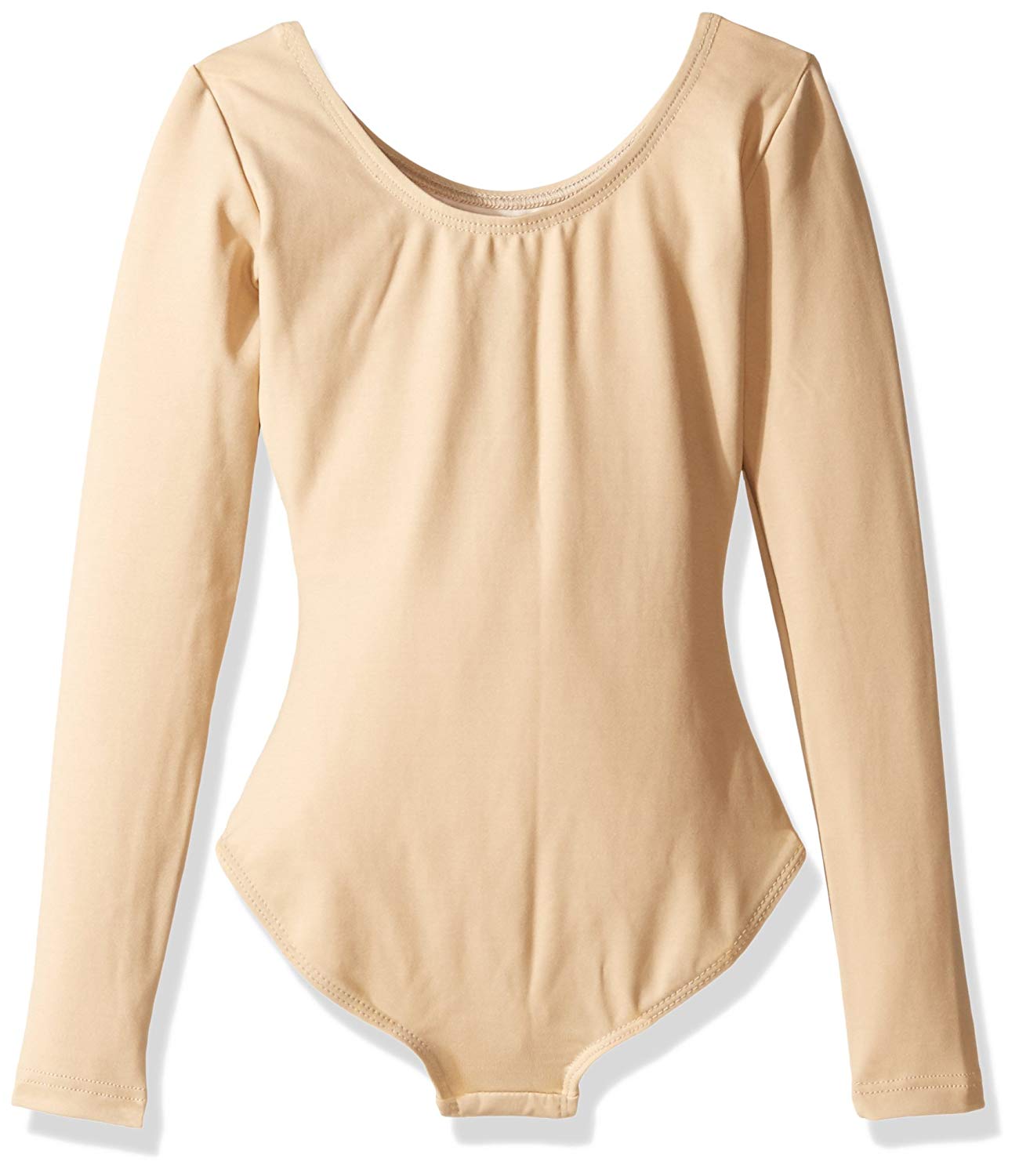 Capezio Girls Big Team Basic Long Sleeve Leotard Nude Large Nude My Xxx Hot Girl