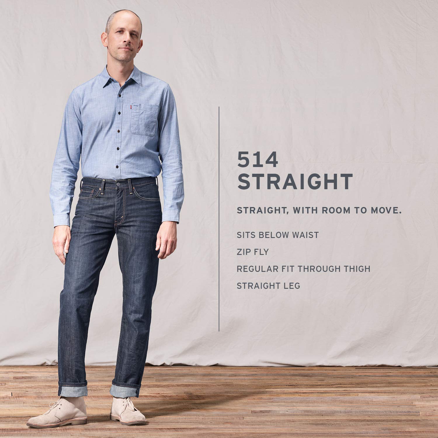 levi's 514 straight stretch