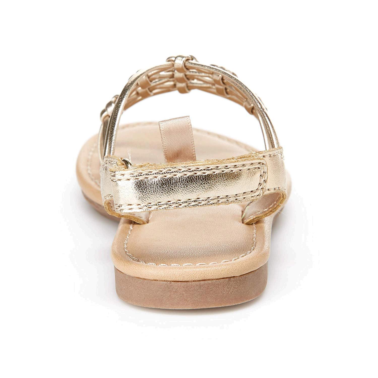 carter's metallic play sandals