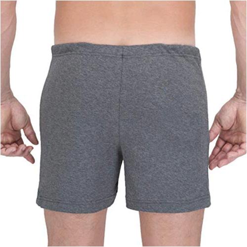 Download Cottonique Men's Drawstring Loose Boxer Shorts, Melange ...