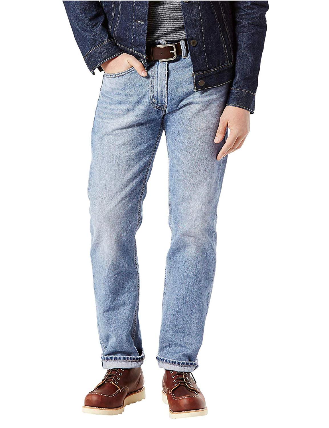 Levi's Men's 505 Regular Fit Jean, Kalsomine, 32x32, Kalsomine, Size ...