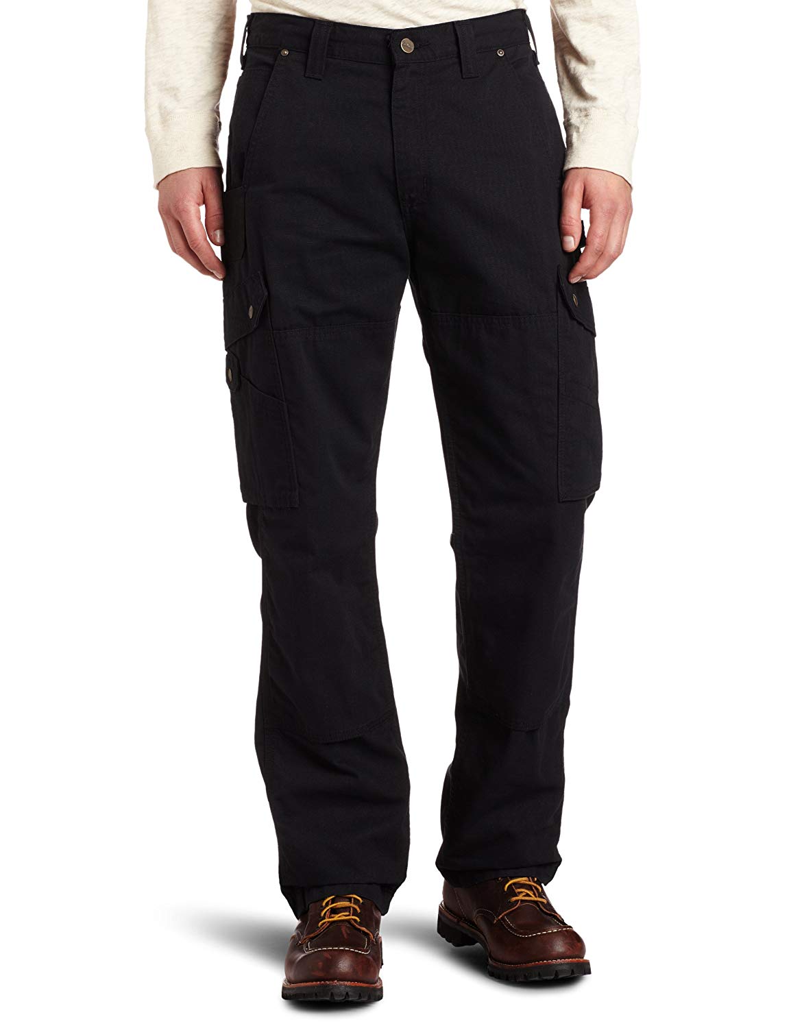 Carhartt Men's Ripstop Cargo Work Pant,Black,40W x 30L, Black, Size 40W ...