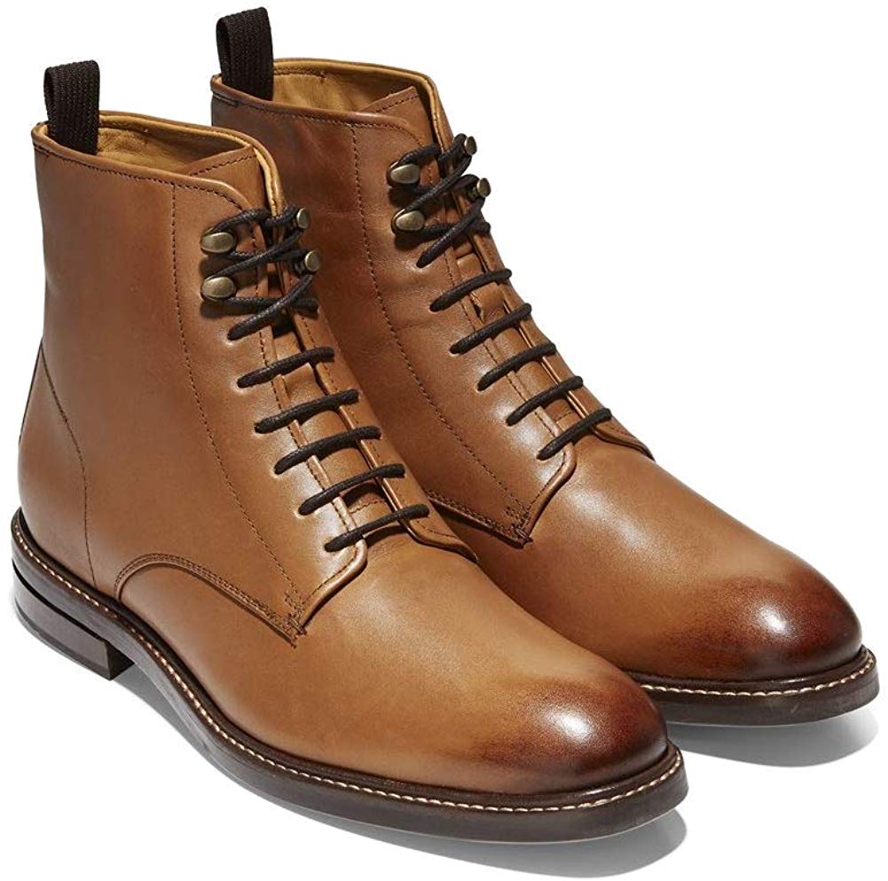 cole haan men's wagner grand plain toe boot waterproof fashion