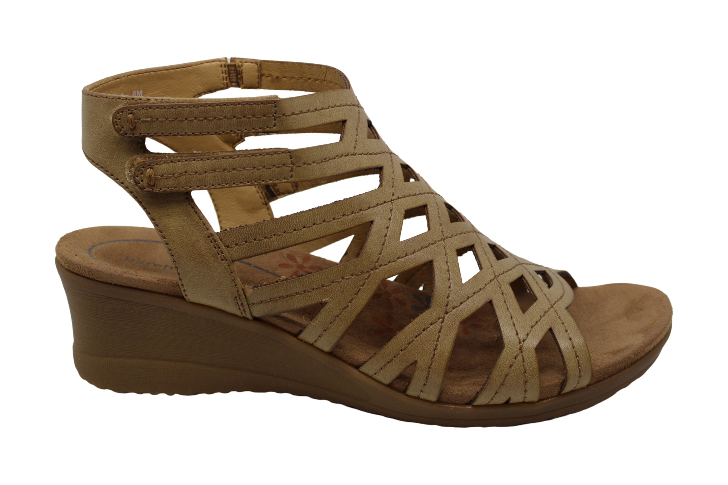 Bare Traps Womens trella Open Toe Casual Ankle Strap Sandals, Brown 1, Size 9.5 | eBay