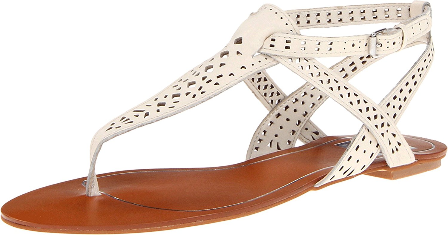 Dolce Vita Women's Irina Sandal Bone Leather Size 6.0 Dolce Vita Women's Irina Sandal Bone Leather Size 6.0