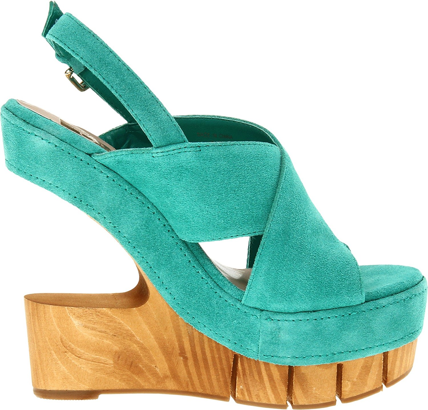 DV8 by Dolce Vita Womens Haylo Open Toe Special Occasion Aqua Velour Size 85 DV8 by Dolce Vita Womens Haylo Open Toe Special Occasion Aqua Velour Size 85