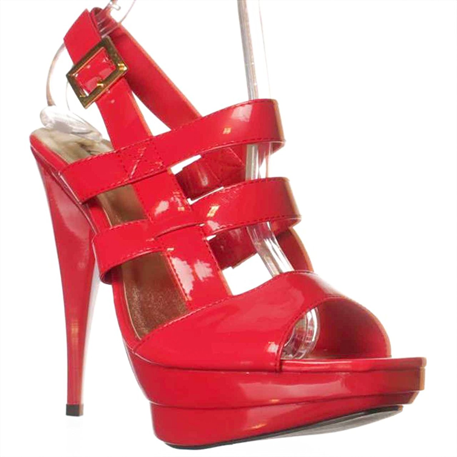 Michael Antonio Womens Neal Open Toe Special Occasion Slingback Red Size 85 Michael Antonio Womens Neal Open Toe Special Occasion Slingback Red Size 85