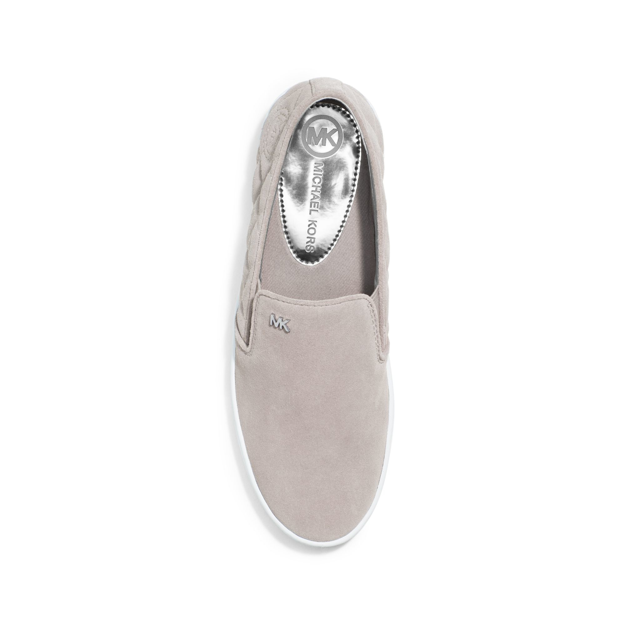 michael kors slip on grey