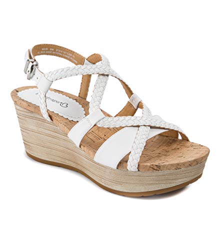 Bare Traps Women's Shoes Mairi Open Toe Casual Strappy Sandals, White ...