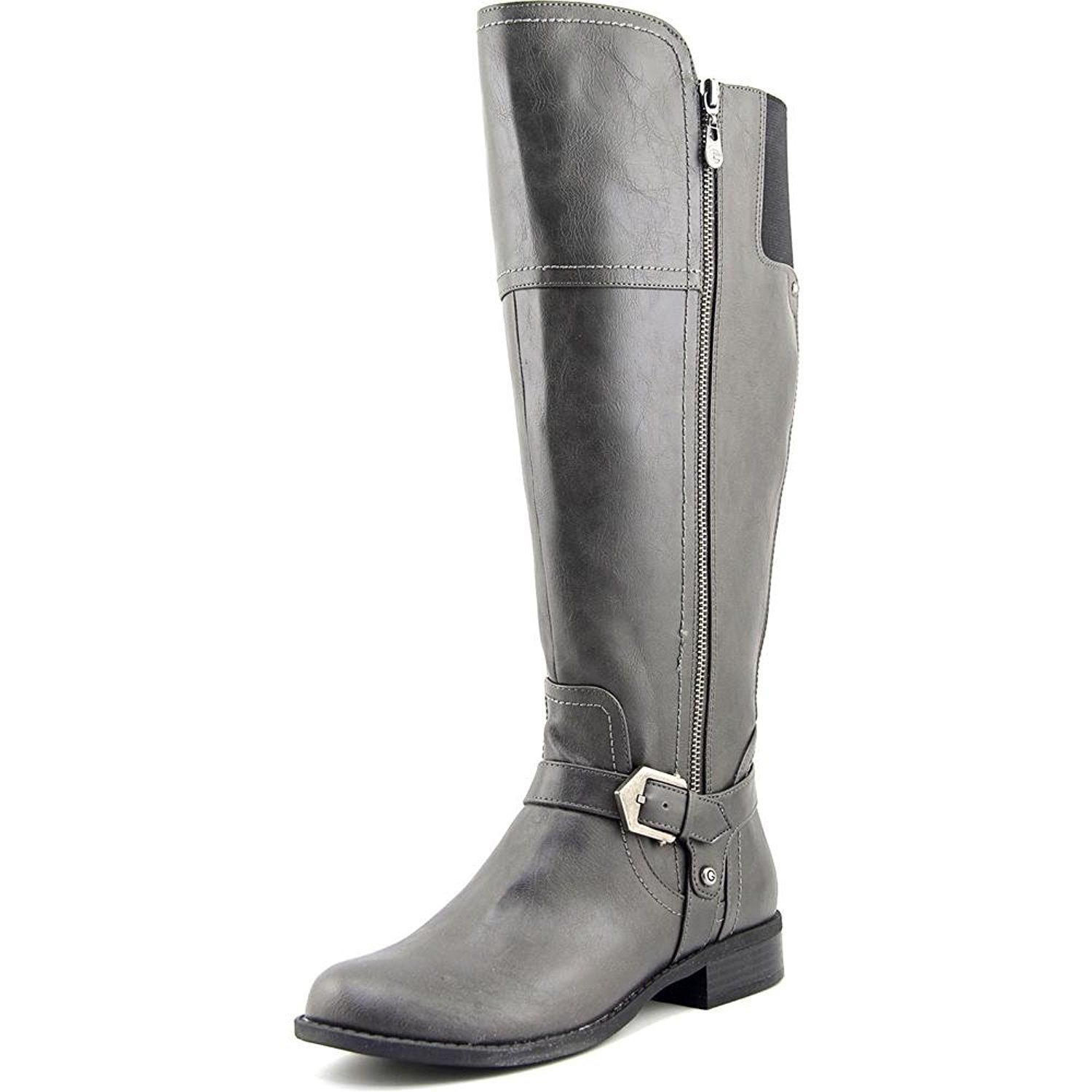 G by Guess Womens HAILEE Leather Closed Toe Knee High Riding Boots G by Guess Womens HAILEE Leather Closed Toe Knee High Riding Boots