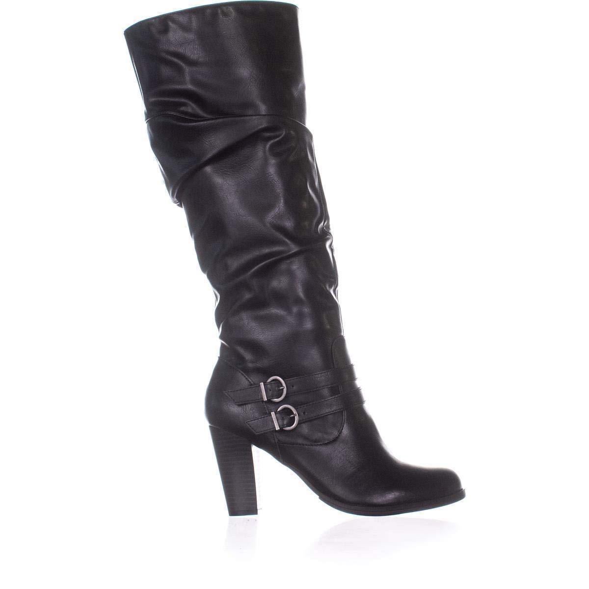 Style & Co. Womens sana Closed Toe Knee High Fashion Boots, Black, Size ...