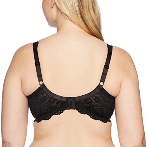 Smart And Sexy Womens Plus Size Curvy Signature Lace Unlined Black