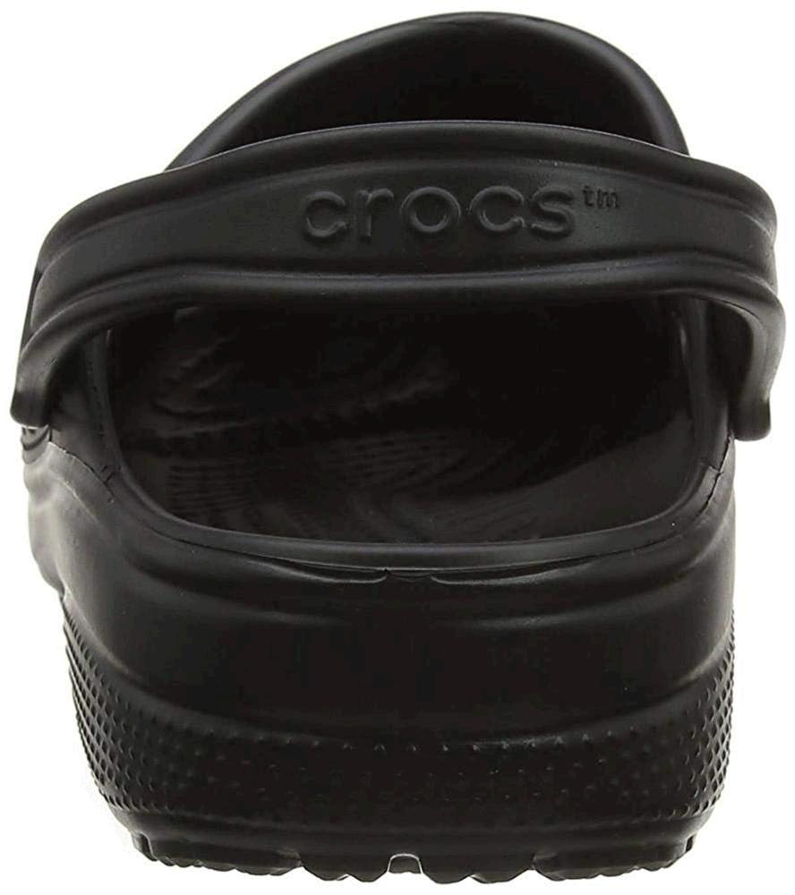 Crocs Womens classic Closed Toe Ankle Strap Clogs, Black, Size 13.0 | eBay