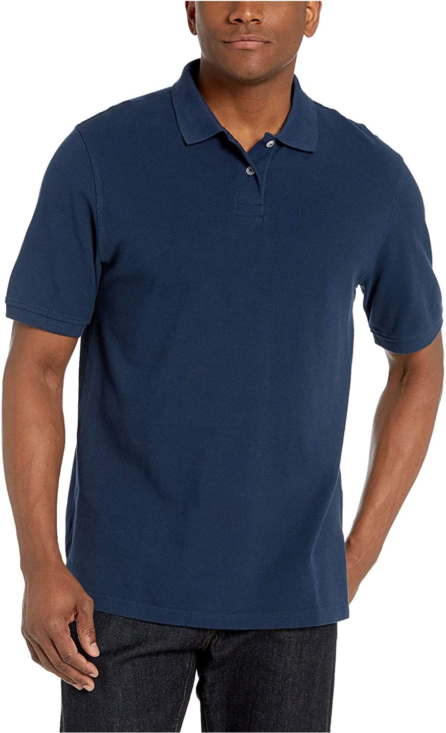 Amazon Essentials Men's Regularfit Cotton Pique Polo Dress Blue Size Xlarge for sale online eBay