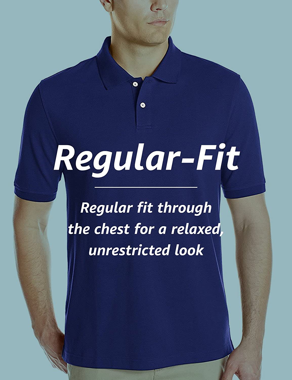 Essentials Mens Regular-fit Cotton Pique Polo Shirt