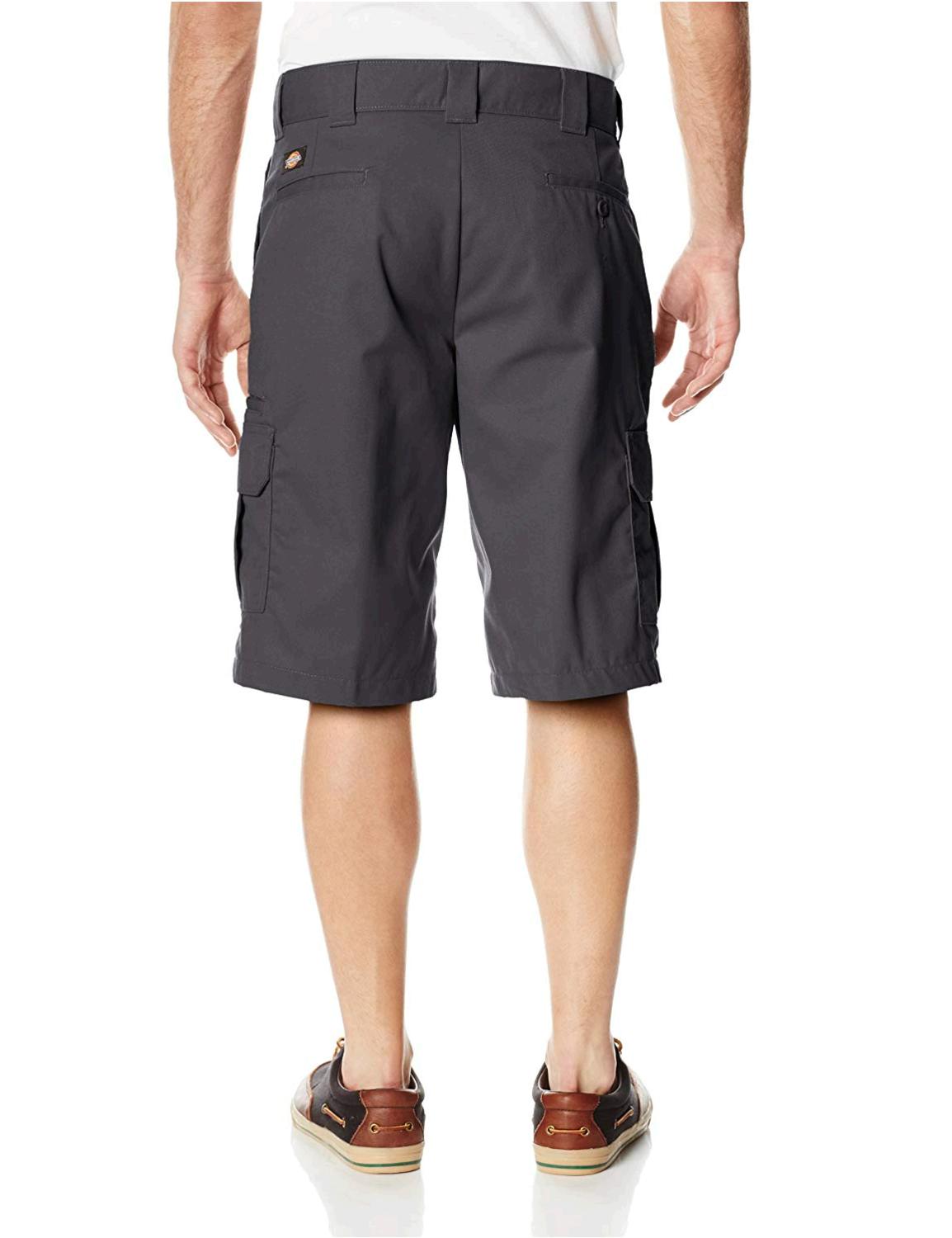Dickies Men's 13 Inch Relaxed Fit Stretch Twill Cargo Short,, Black ...