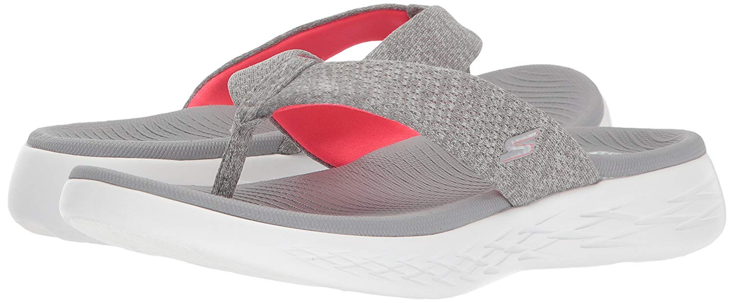 skechers women's on the go 600 preferred flip flop