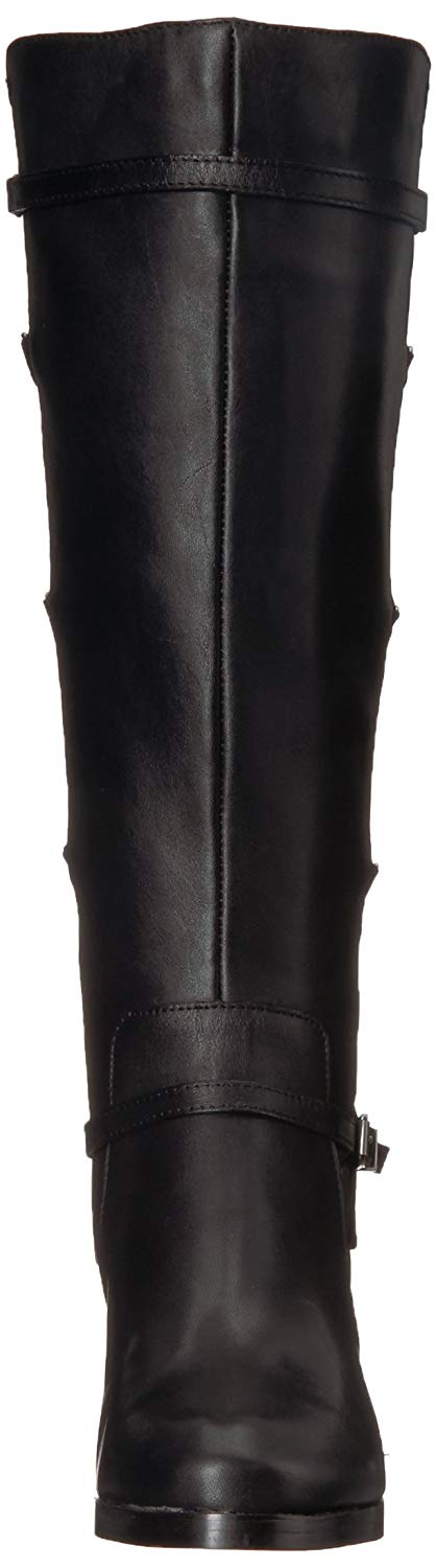 Size 11.0 Black ADRIENNE VITTADINI Womens Mickey Closed Toe Knee High Fashion