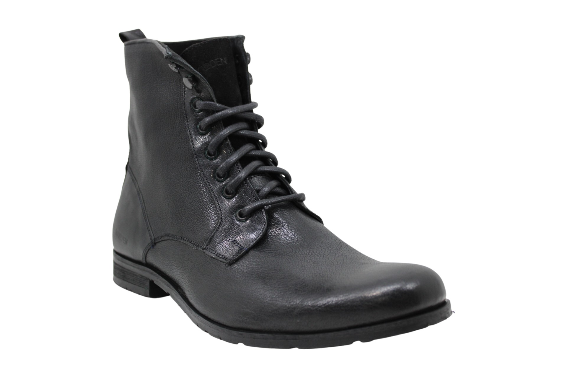 Steve Madden Mens JANNON Leather Round Toe Ankle Boots & Booties ...